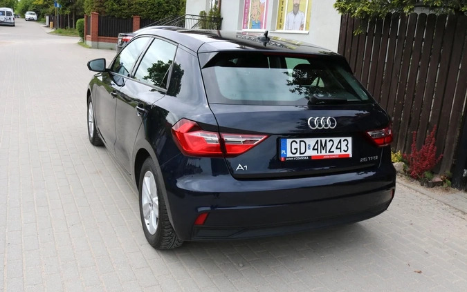 Audi A1 cena 64900 przebieg: 113334, rok produkcji 2019 z Słubice małe 191